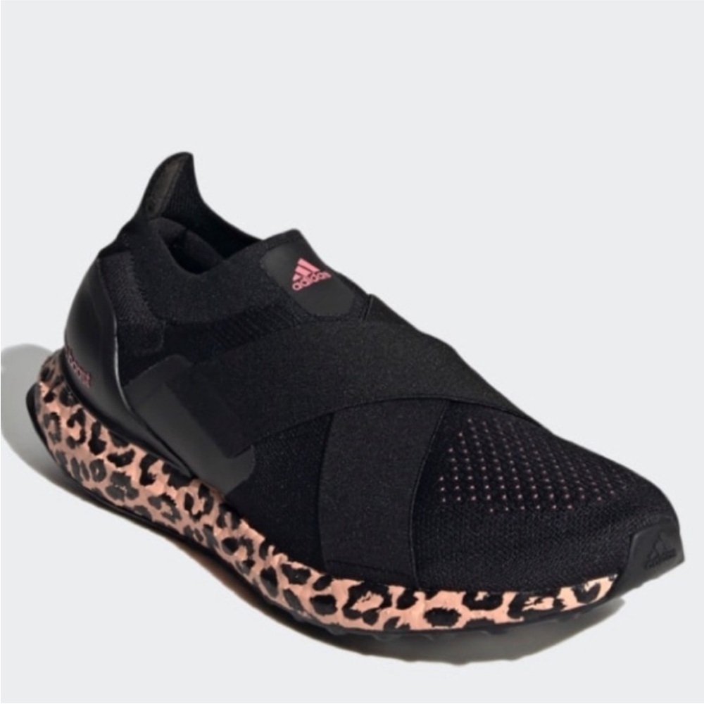 adidas UltraBoost DNA Slip On Black Leopard